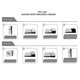 thumbnail image 3 of For PS5 Pro Main Unit Housing Left and Right Replacement Upper Cover Case Universal Digital Console, 3 of 5