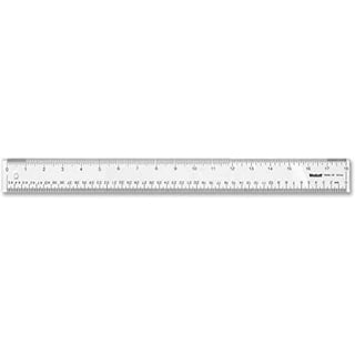 Straight Line Stencil Template Ruler, Premium Plastic 28cm Scale Measuring  Ruler Spacing Line Guide for Making Ruled Paper