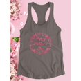 thumbnail image 3 of Mothers Day Bold Garland Racerback Tank Women -Image by Shutterstock, Female Large, 3 of 4