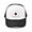 Black/White, variant on CafePress - Delta Chi Vertical Black And Red Logo - Adjustable Unisex Printed Trucker Hat with Mesh Back