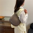 thumbnail image 1 of Bolsa de hombro PU cuero de cuero diseñador de bolso de bolso Crossbody for Women Gray, 1 of 9
