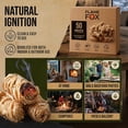 thumbnail image 4 of FlameFox Fire Starters 50 pcs – Natural Wood Wool Tumbleweed Fire Starter – Odorless Long Burning and Eco Friendly Firestarters – for Fireplace, Campfire, Grill, BBQ, Charcoal, Wood Stove & Fire Pit, 4 of 4