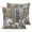 White, variant on 14x14 Pillow Covers Set of 2, Brown Grey Floral Throw Pillow Covers Decorative Couch Cushion Case, Spring Summer Botanical Vintage Microfiber Square Pillowcases for Bedroom Car Living Room