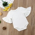 thumbnail image 5 of Barboteuse à Manches Évasées pour Nouveau-Née Fille, Justaucorps Combinaison Tenue Vêtements 0-24 m, 5 of 5