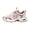 Red, variant on Willtoo Women's Chunky Fashion Sneakers Casual Sports Shoes Mesh Breathable Athletic Gym Workout Tennis Shoe Platform Thick Walking Shoes