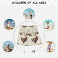 thumbnail image 6 of FORMRS Boys Swim Trunks Quick Dry Mesh Liner Boardshorts Sizes XS-XL, Cowboy Pattern, 6 of 7