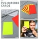 thumbnail image 4 of Tarjetas de árbitro de fútbol, ​​tarjetas rojas y amarillas para partido de fútbol, ​​herramientas de árbitro, accesorios deportivos prácticos, tarjetas de árbitro portátiles, 14 Uds., 4 of 5
