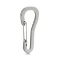 thumbnail image 1 of Wmhnj Gancho de resorte de liberacin rpida de acero inoxidable 304 de 1,97 pulgadas, minicierre de 100 lb para llaveros, equipo para exteriores, accesorios de camping, pesca y senderismo., 1 of 7