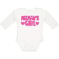 thumbnail image 3 of Inktastic Meemaw's Girl Girls Long Sleeve Baby Bodysuit, 3 of 5