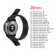thumbnail image 1 of Correa de nailon para correa de reloj Garmin Fenix ​​7S/6S/5S (20 mm, negro), 1 of 7