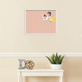 thumbnail image 3 of PinPix 22x17 Custom Cork Bulletin Board  Poster Board Has a Fabric Style Canvas Finish, Framed in Other, by ArtToFrames (PinPix-611), 3 of 5