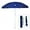 navy, variant on dig-git Beach Umbrella Orange vented with shovel anchor