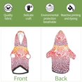thumbnail image 6 of Honeii Leopard Skins And Heads Print Small Dog Hoodies Pet Hooded Sweatshirts Fall Winter Puppy Cat Sweaters Warm Clothes for Small Dogs Outfits Costume-Large, 6 of 7
