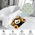 thumbnail image 3 of Panda Non-Slip Machine Washable Polyester Floor Carpet Office Rug Chair Mats, 3 of 6
