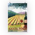 thumbnail image 3 of Santa Rosa, California, Sonoma County Wine Country (12x18 Wall Art Poster, Room Decor), 3 of 3