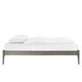 thumbnail image 5 of Modway June Queen MDF Wood and Rubberwood Platform Bed Frame in Gray, 5 of 8
