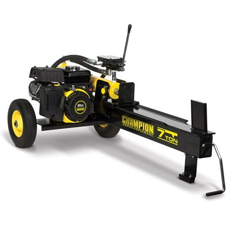 Champion 7-Ton Compact Horizontal Gas Log Splitter with Auto (Best Log Splitter For The Price)