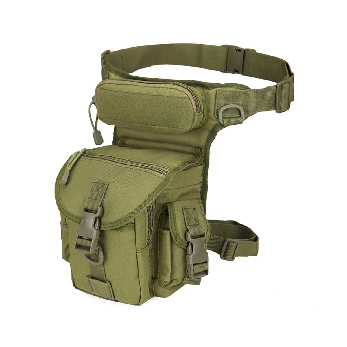 Details about   Waterproof Fanny Pack Tactical Military Drop Leg Bag Hip Belt Waist Pack Hiking 