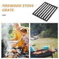 thumbnail image 3 of HEATSHAKING Fire Grates for Open Fires Rectangular Fire Grate Silver 1Set, 3 of 5