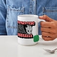 thumbnail image 4 of CafePress - Awesome Possum - 15 oz Ceramic Large White Novelty Mug, 4 of 6