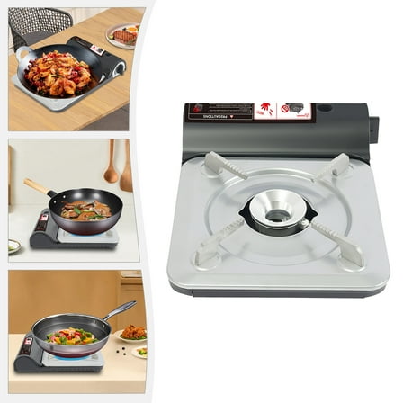 DENEST Portable Butane Stove, 3500W Camping Stove with Portable Case for 3-5 People