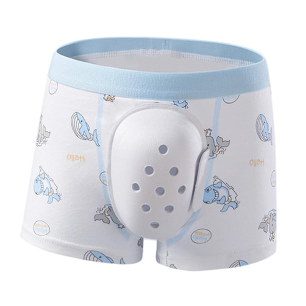 Ropa interior para circuncisión, cirugía de prepucio, calzoncillos tipo bóxer para niños, funda protectora Tamaño 140
