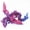 Laser Purple, variant on 18 inch 3D Printed Articulated Winged Dragon with Crystal Design Fantasy Creature Collectible Figurine Home Office Decor Gift