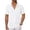 White, variant on GrmtClth Men Shirts 2026 Color-Blocked Sheer Mesh Tops Classic Button Down T-Shirts Trendy Collared Outfit Short Sleeve Black XL