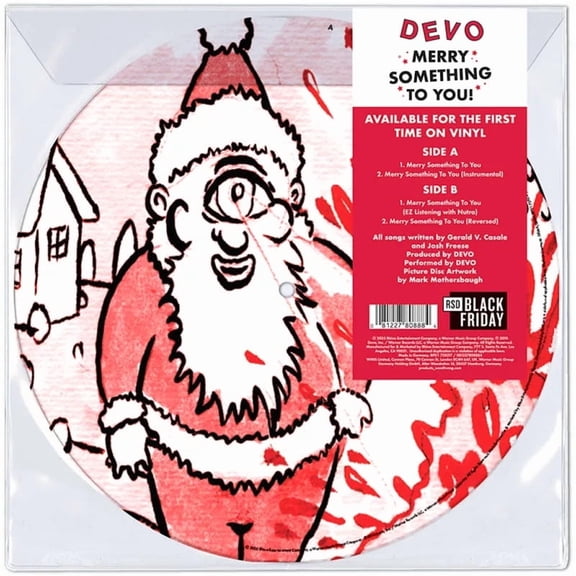 Devo – Merry Something To You 12" vinyl picture disc