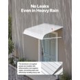 thumbnail image 4 of Aluminum Awning 40 x 42 in, Durable Window Awning Door Canopy, Lightweight and Stable Aluminum Exterior Awnings Rain Snow Sunlight Protection for Door Entrance Windows Patio Porch, 4 of 8