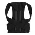 thumbnail image 4 of Cinturón corrector de postura ajustable para joroba, color negro, para aliviar el dolor de espalda (talla XXL), 4 of 12
