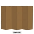 thumbnail image 6 of Red Lantern 6 ft. Tall White Temporary Cardboard Folding Screen - 6 Panel, 6 of 7