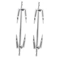 thumbnail image 4 of GOOHOCHY  2 Pcs Barbecue Rotisserie Spit Delicious Roast Chicken Forks, 4 of 7
