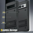 thumbnail image 3 of For Google Pixel 7 Shockproof Rubber Hybrid Hard KickStand Phone Protective Case Cover, 3 of 5