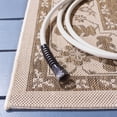 thumbnail image 3 of Safavieh Courtyard Blake Oriental Indoor/Outdoor Area Rug, Brown/Creme, 2'7" x 5', 3 of 9
