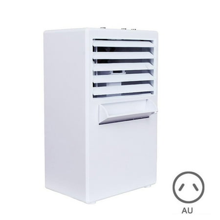 

Mini Portable Air Conditioner Fan Small Desktop Fan Compact Misting Humidifier