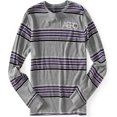 thumbnail image 1 of Camiseta gráfica Aeropostale para hombre diseño de rayas color gris XS, 1 of 1