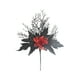 thumbnail image 2 of Rama artificial negra muerta de Halloween con flores pequeñas de colores, decoración del hogar, rama artificial, 2 of 5