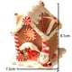thumbnail image 2 of Casas de pueblo con escena navideña,Edificios navideños iluminados con LED,Casa pequeña que brilla intensamente de Navidad, 2 of 5