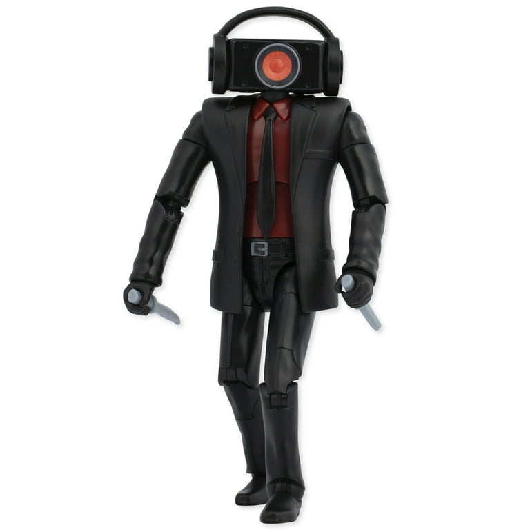 Skibidi Toilet DX アクションフィギュア ダークスピーカーマン Skibidi Toilet Deluxe Dark Speakerman Figure, Collectible
