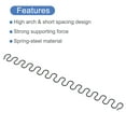 thumbnail image 4 of Unique Bargains 4Pack 25.6' Flat Sofa Spring Replacement Kit for Furniture Couch Repair, Black, 4 of 4