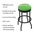 thumbnail image 3 of Trademark Gameroom Minnesota Timberwolves Fade Black Ribbed Barstool, 3 of 5