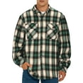thumbnail image 3 of GENTS BLISS Flannel Shirts for Men Plaid Button Up Men Shirts Fleece Men Jacket Coat with Pocket, 3 of 14