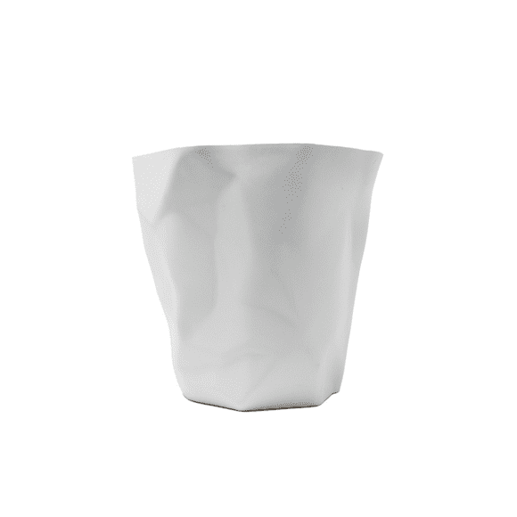 Set De 2 Botes De Basura Pequeño Diseño Geométrico color Gris 3.9 Gal Ideen Geometrico Gris