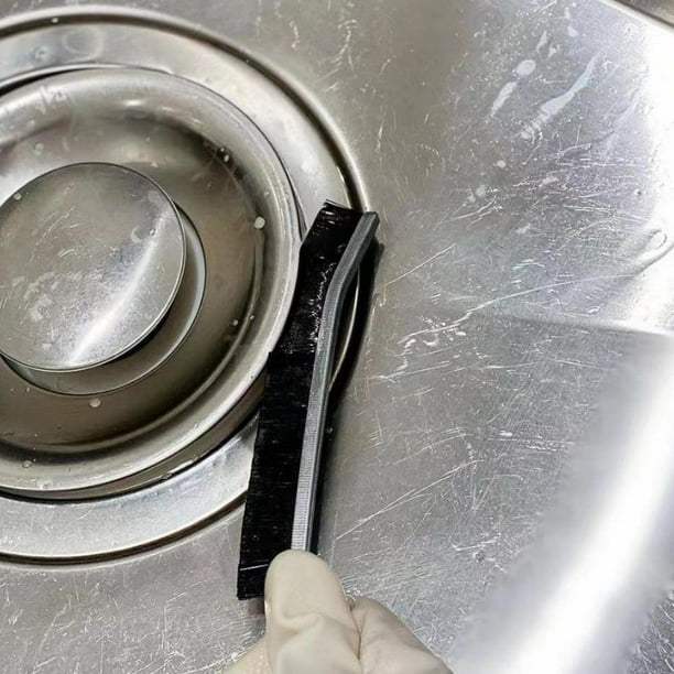 Cepillo de limpieza Espacio Mango ergonómico Ventana Ranura Ranura Polvo Negro