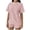 Pink, variant on Womens Casual Striped Matching 2 Piece, Sleeveless Strapless Cropped Top High Rise Wide Leg Trousers for Vacation Casual Daily Street Outfit