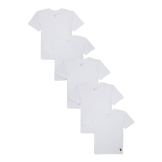 Lot De 3 T-shirts Homme Hanes Premium Stretch - Blanc Taille S (34-36) - Neuf