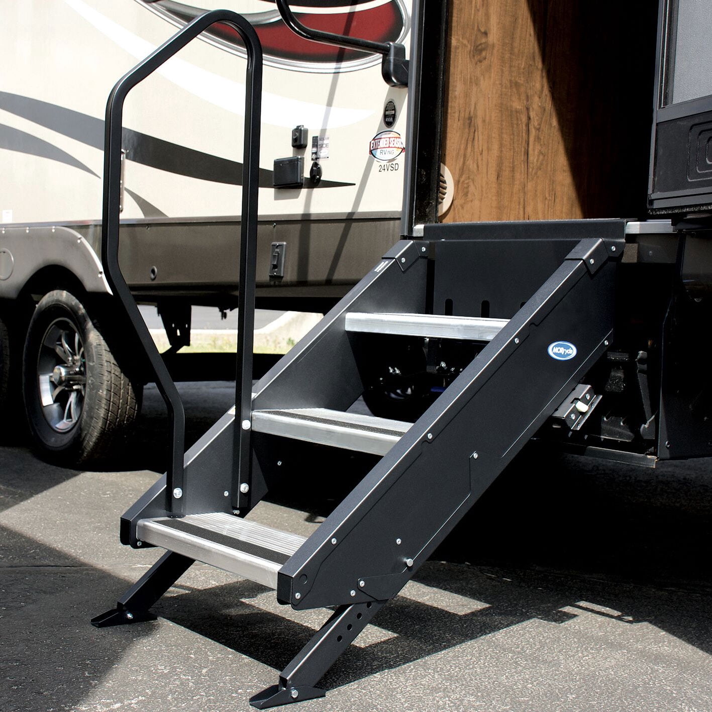 Pre-Owned MORryde STP214-029H StepAbove Three Step Hand Rail