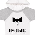 thumbnail image 4 of Inktastic Ringbearer Mock Tux Wedding Tuxedo Boys Baby Bodysuit, 4 of 5