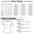 thumbnail image 3 of Busydd Womens Summer Tops Button Cotton Floral Short Sleeve Round Neck T-shirts Soft Comfy Fashion Flowy Blouses Loose Fit Basic Tees Casual Dressy Tops for Women, 3 of 4